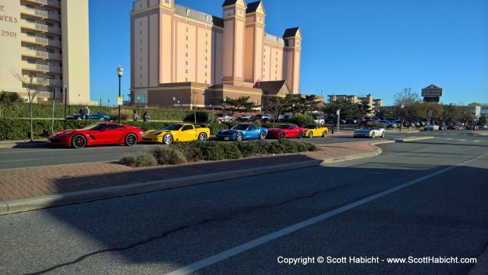 And there was a corvette convention in town.