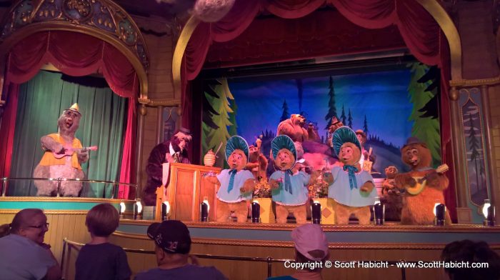 The Country Bear Jamboree.