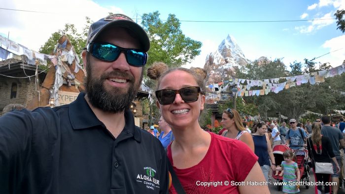 You can't help but have a big smile in Disney World.