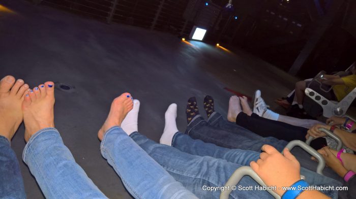 All 6 of us went and did Soarin'.