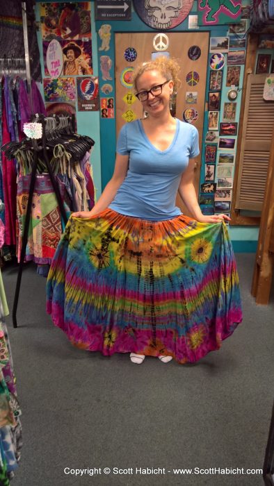 I loved this skirt a lot, so I bought it for Molly.