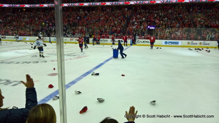 And Ovechkin made a hat trick.