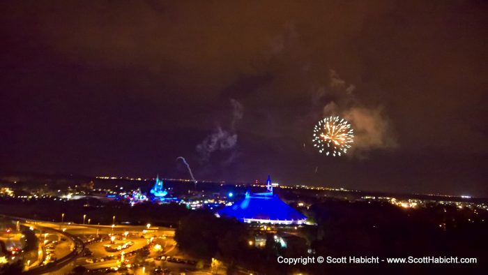 It's a great place to watch the fireworks.