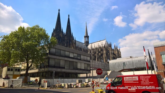 The cathedral in Köln is very famous, but I didn't have time to get over to it yet.