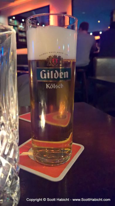 And, of course, I had more kölsch.