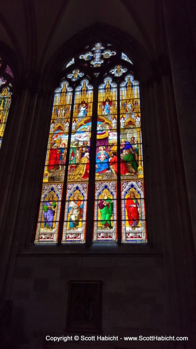 An example of the stained glass.