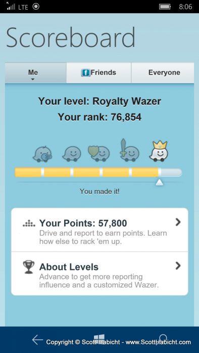 It took me two years of using Waze to get to that level.