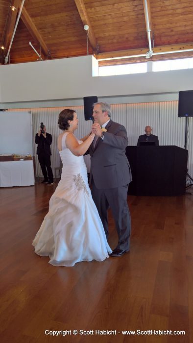 Some first dance action...