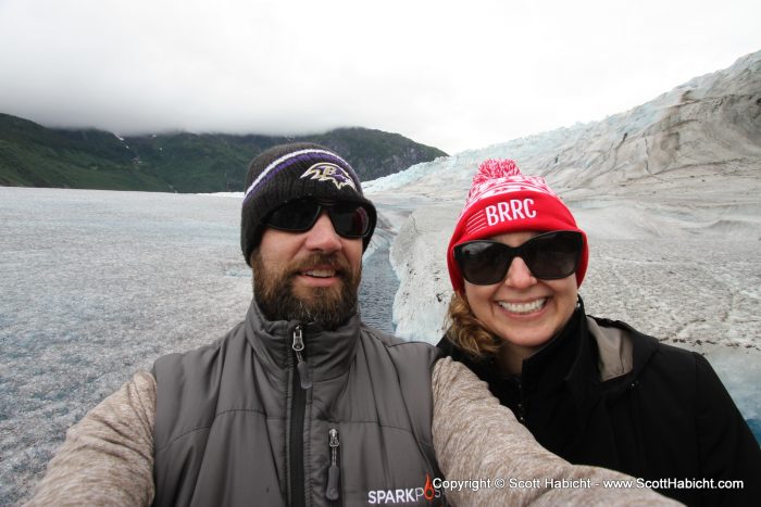 Glacier selfie!!!