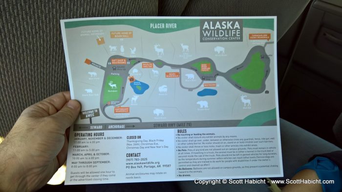 From there we went to the Alaska Wildlife Conservation Center.