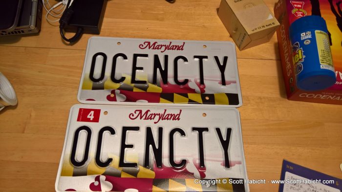 Check out my vanity plates for the Escape.