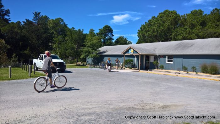 And went to the Seaside Nature Center in Cape Henlopen State Park.