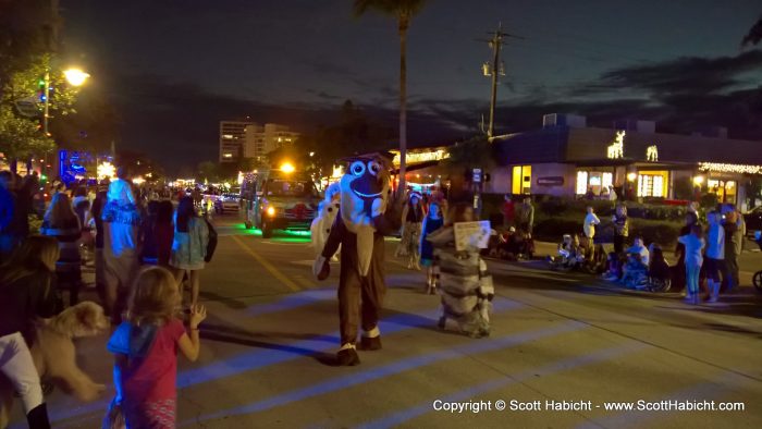 As we were leaving Siesta Key, a parade was starting.