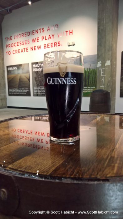 I made sure to get my fill of Guinness.