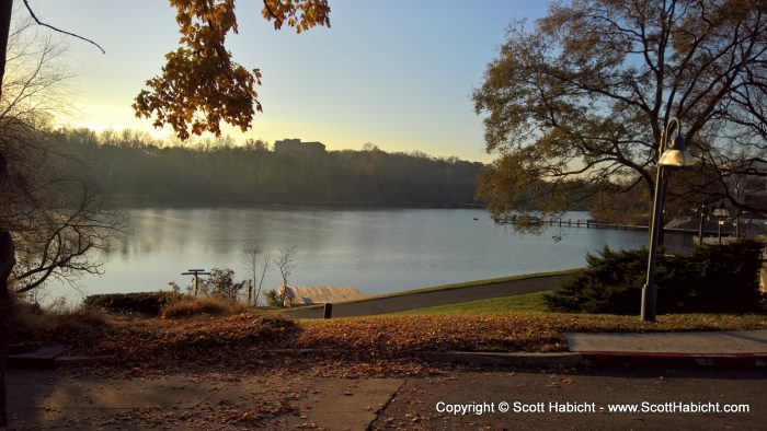 I had a work function in Columbia, MD one morning.