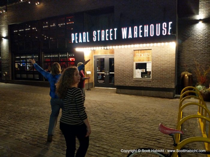 And then we headed to Pearl Street Warehouse...