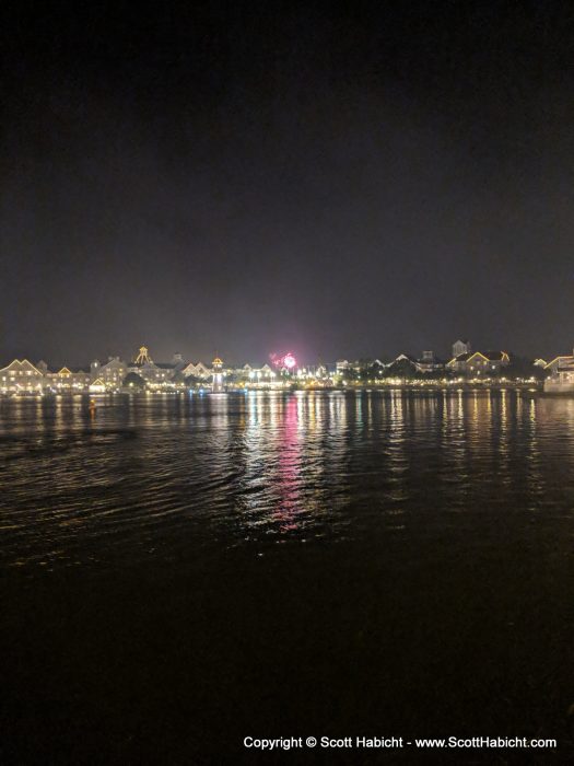 Back at the boardwalk that night, we caught some fireworks.