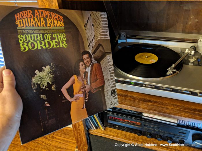 Saturday morning vinyl, apropos for our wedding day.