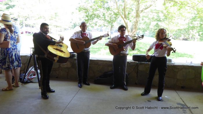 The bands was really good, and the acoustics in the pavillion were great.