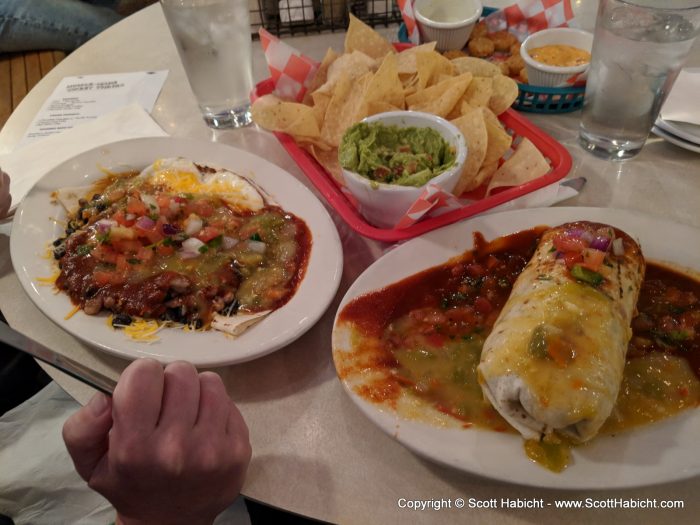 It was the authentic New Mexico food for which we came. Molly said it was REALLY good.