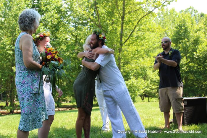 I was so happy she was a part of our wedding.