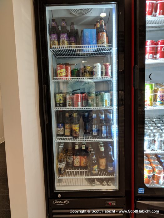 The beer fridge at my work.