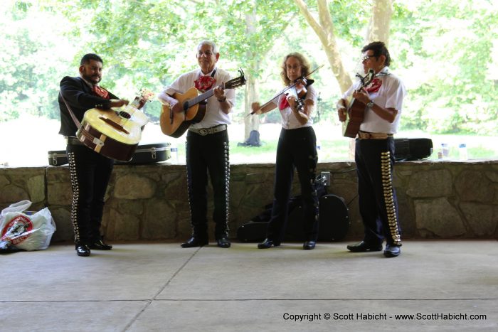 And the band kept playing lively tunes.