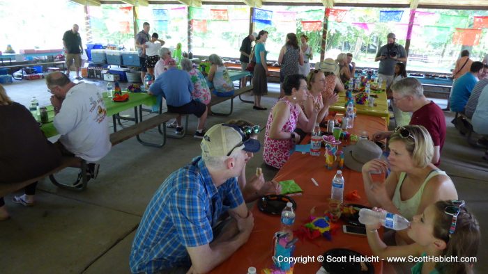 Lots of Molly's friends from work came. Thanks Heidi, Amy, and Christen for coming and bringing your families.