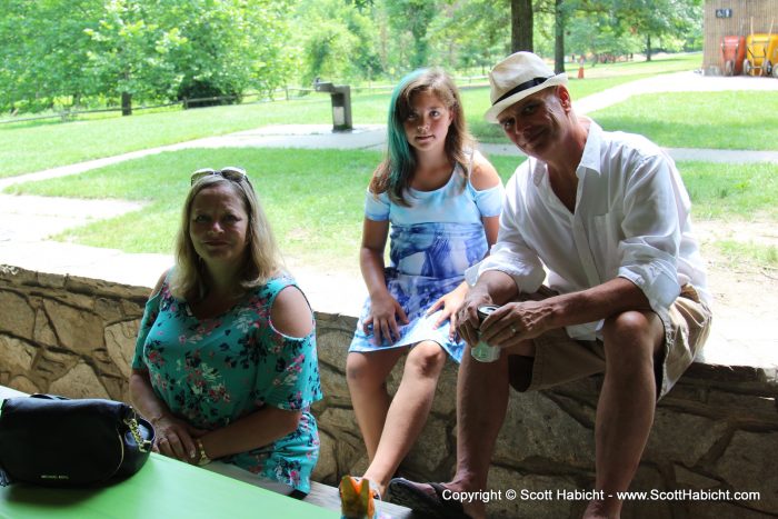 This was the first time we had seen Tom, Lori, and Ava outside Ocean City.