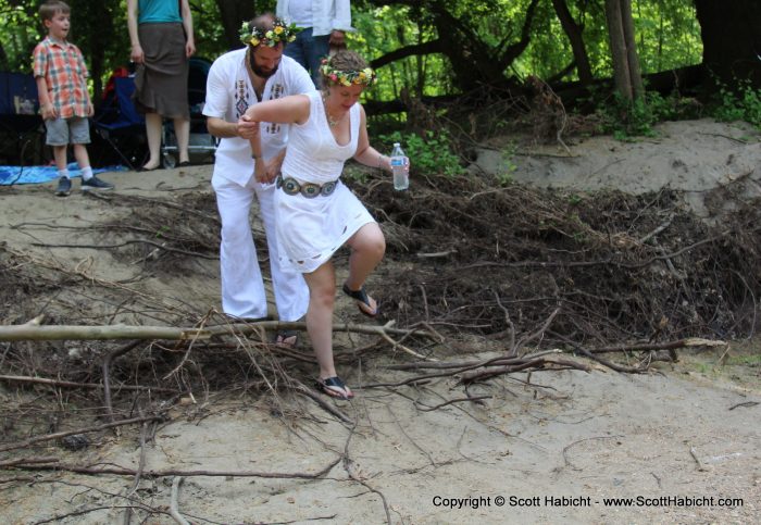 We were married next to the Patapsco River, so we decided to head down to the water.