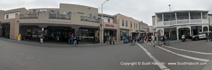 Her store is on the left, mine is on the right.